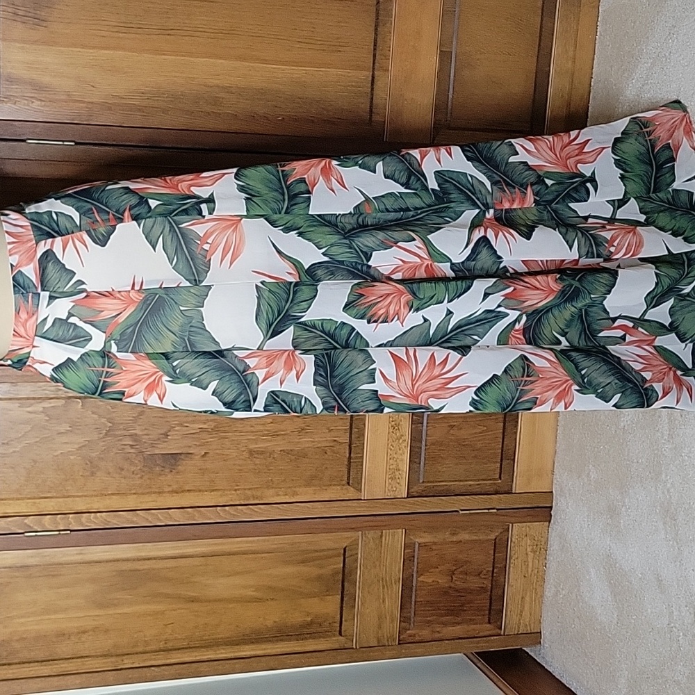 Show Me Your MuMu Princess Ariel Tropical Maxi Skirt Sz S